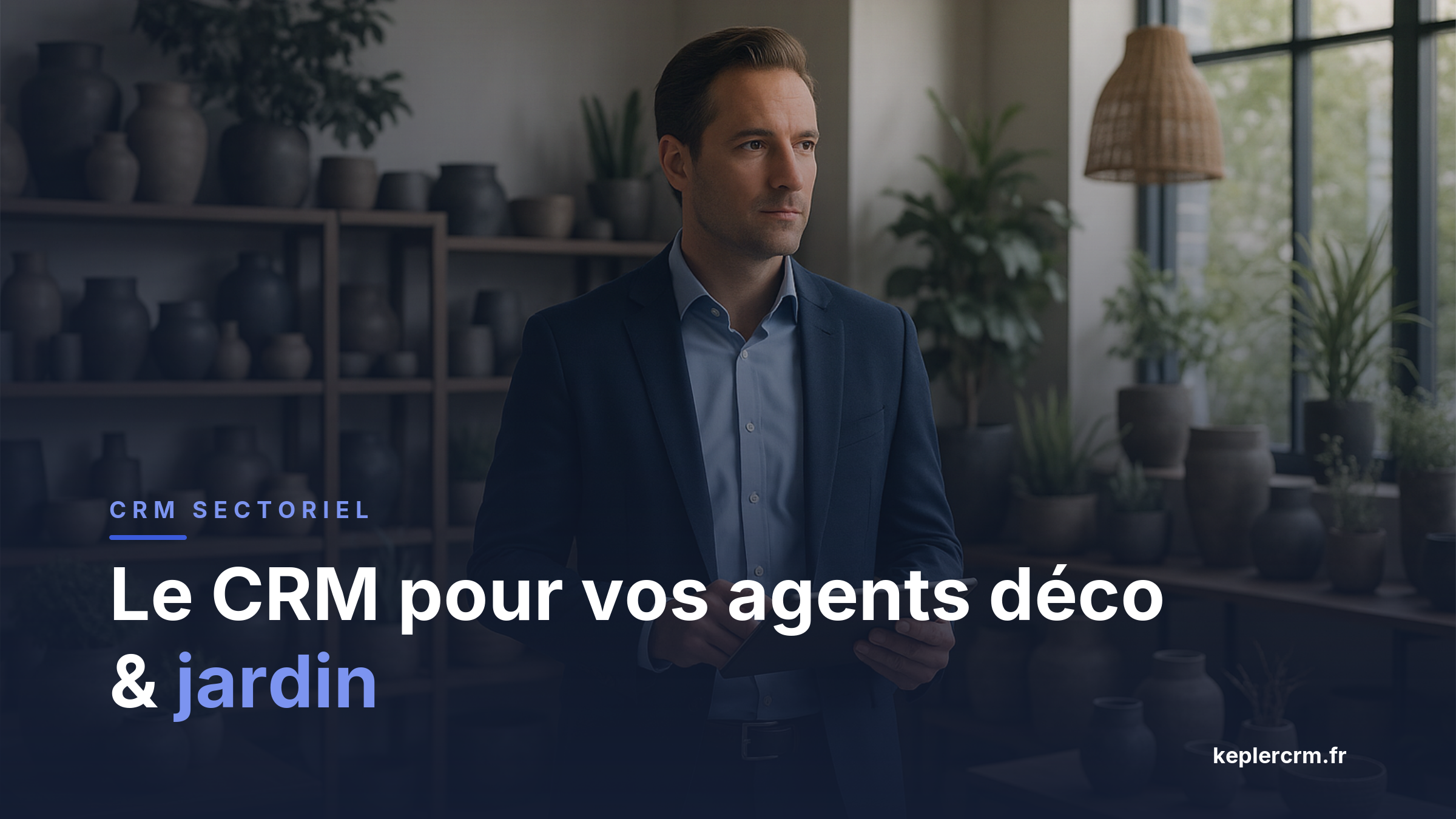 Fabricant en décoration et jardin équipant son réseau d'agents commerciaux avec un CRM spécialisé terrain
