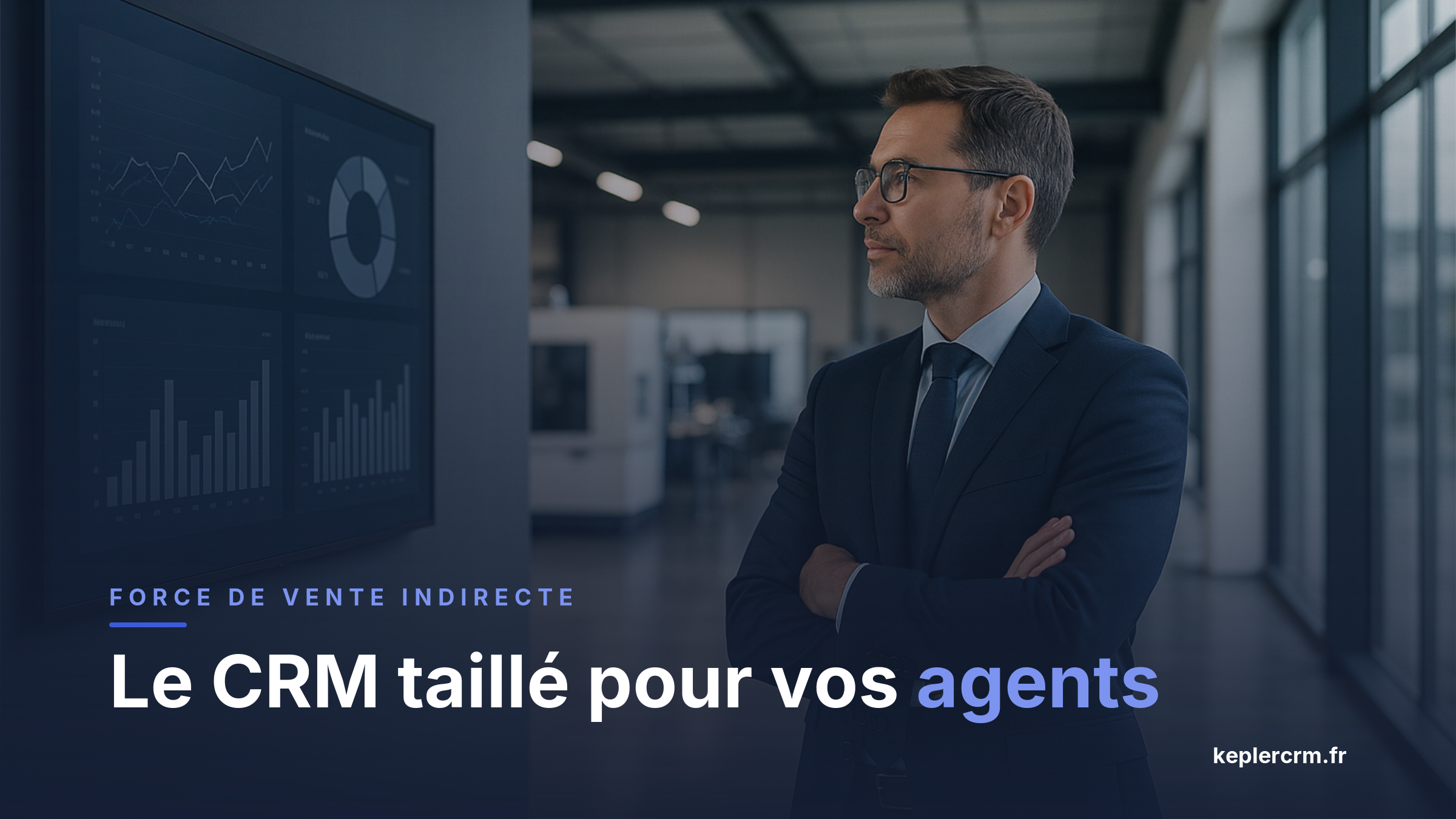 Industriel pilotant son réseau d'agents commerciaux multicartes via un CRM force de vente indirecte sur tablette
